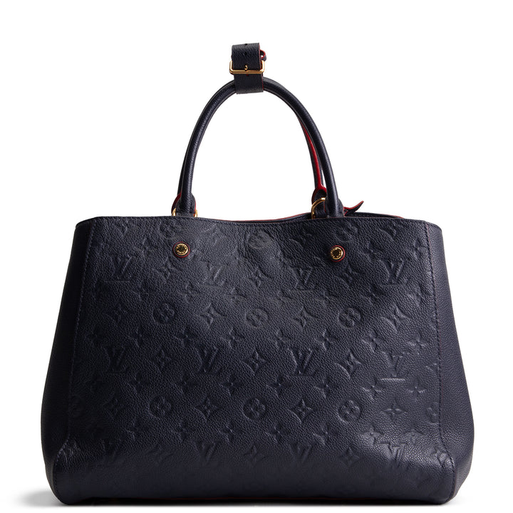 LOUIS VUITTON Montaigne MM Empreinte - Blue