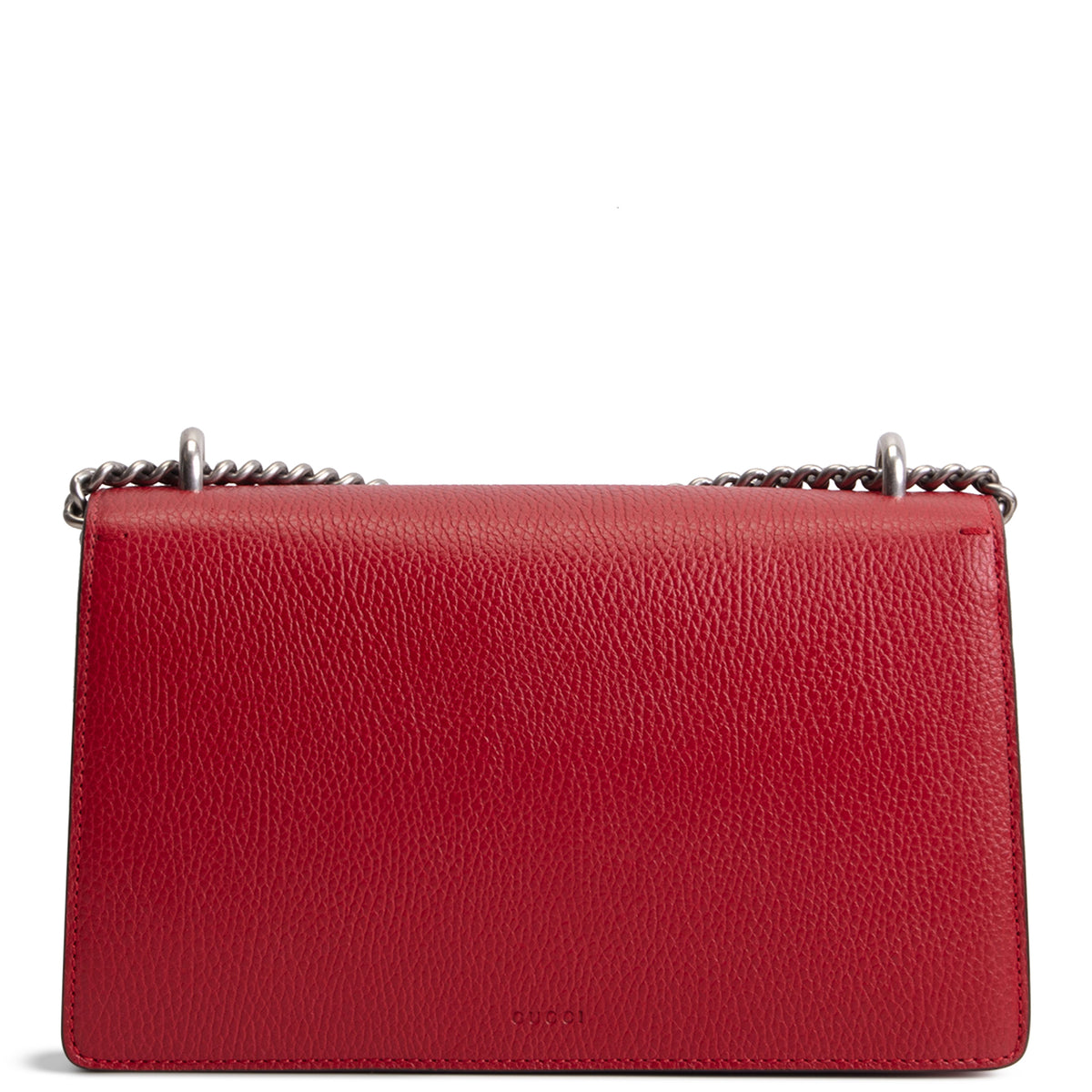 GUCCI Swarvoski Crystal Dionysus Shoulder Bag - Hibiscus Red