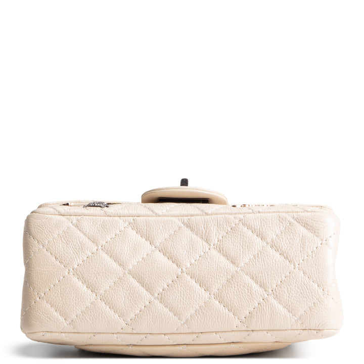 CHANEL Lucky Charms Reissue Double Flap - Cream