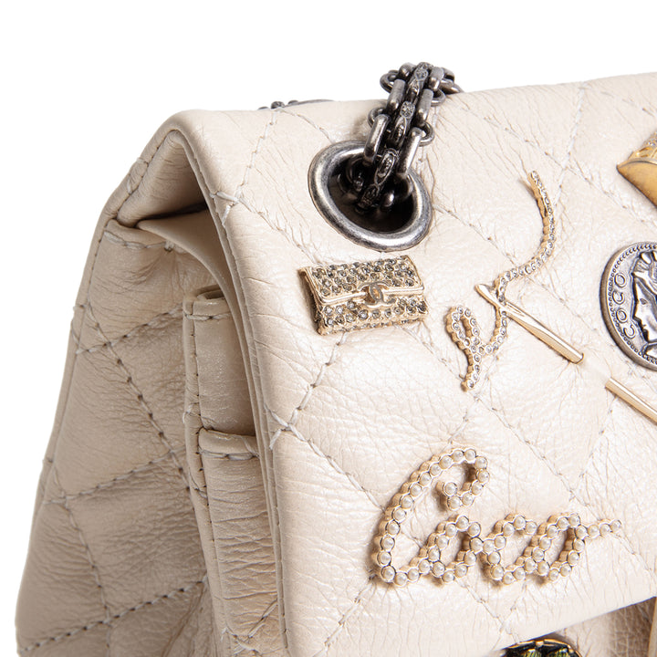 CHANEL Lucky Charms Reissue Double Flap - Cream