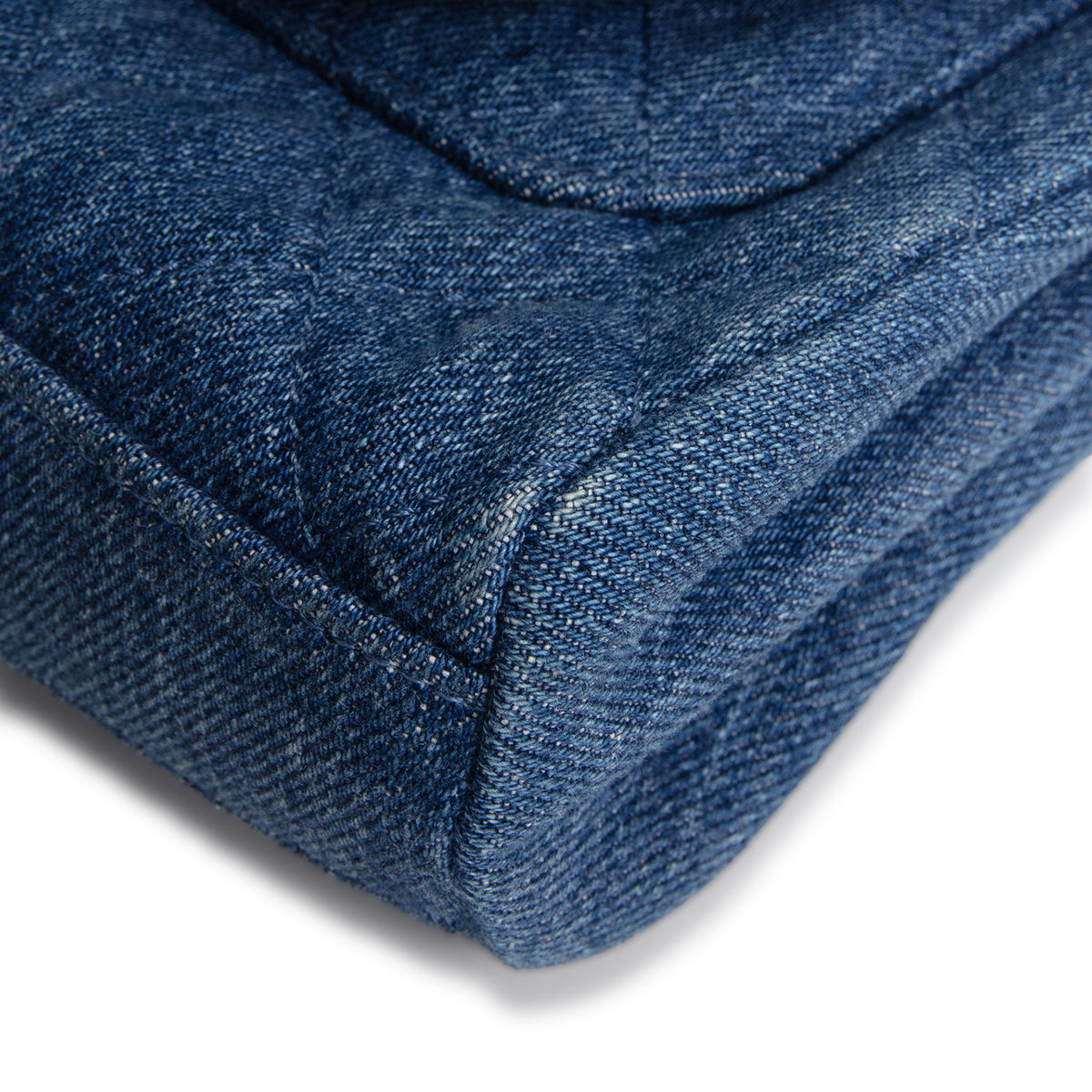 CHANEL Denim Side Pack - Blue