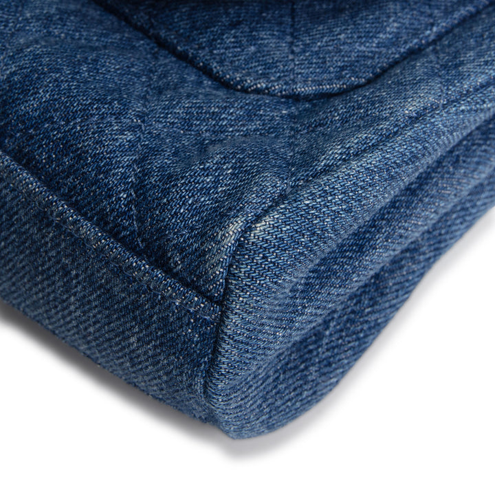 CHANEL Denim Side Pack - Blue