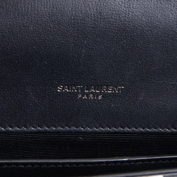SAINT LAURENT Small Kate Shoulder Bag - Multicolor Leopard