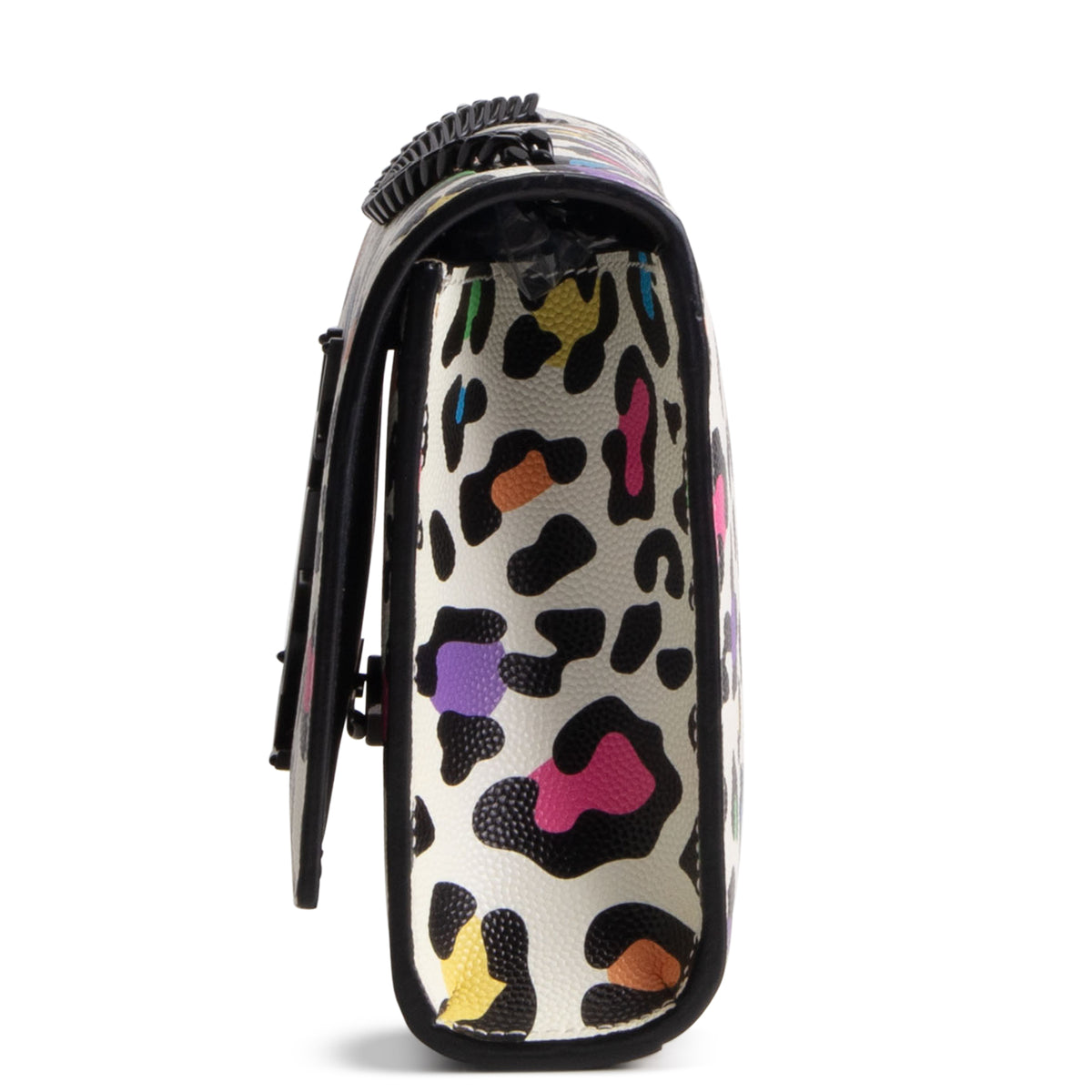 SAINT LAURENT Small Kate Shoulder Bag - Multicolor Leopard