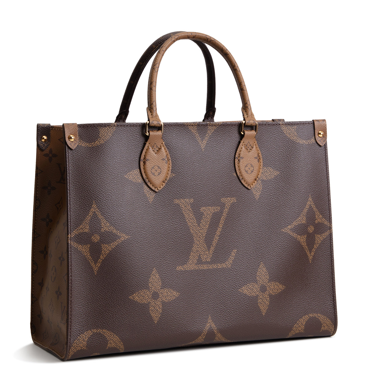 LOUIS VUITTON Monogram Reverse OnTheGo MM