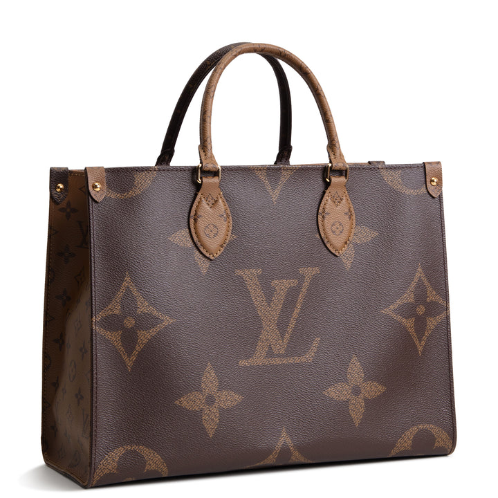 LOUIS VUITTON Monogram Reverse OnTheGo MM