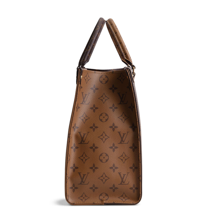 LOUIS VUITTON Monogram Reverse OnTheGo MM