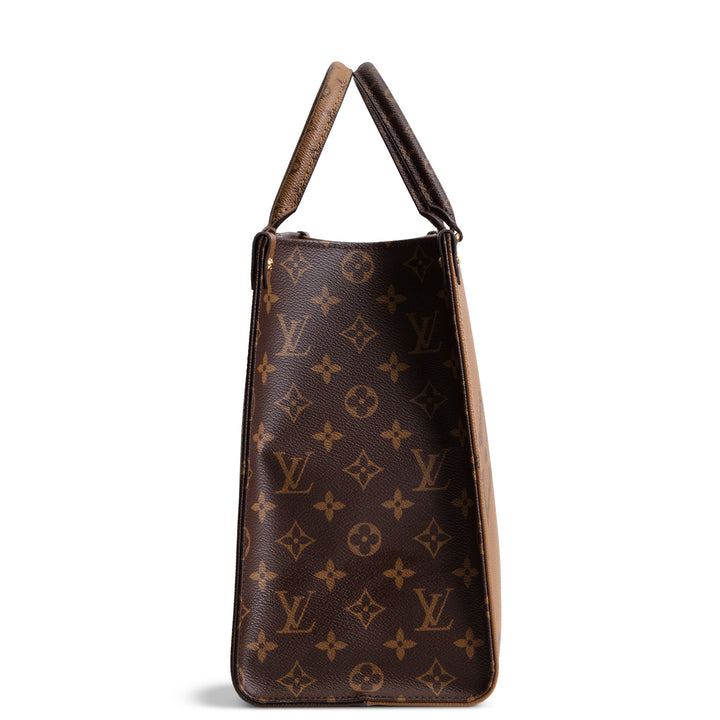 LOUIS VUITTON Monogram Reverse OnTheGo MM