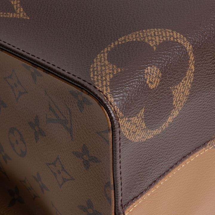 LOUIS VUITTON Monogram Reverse OnTheGo MM