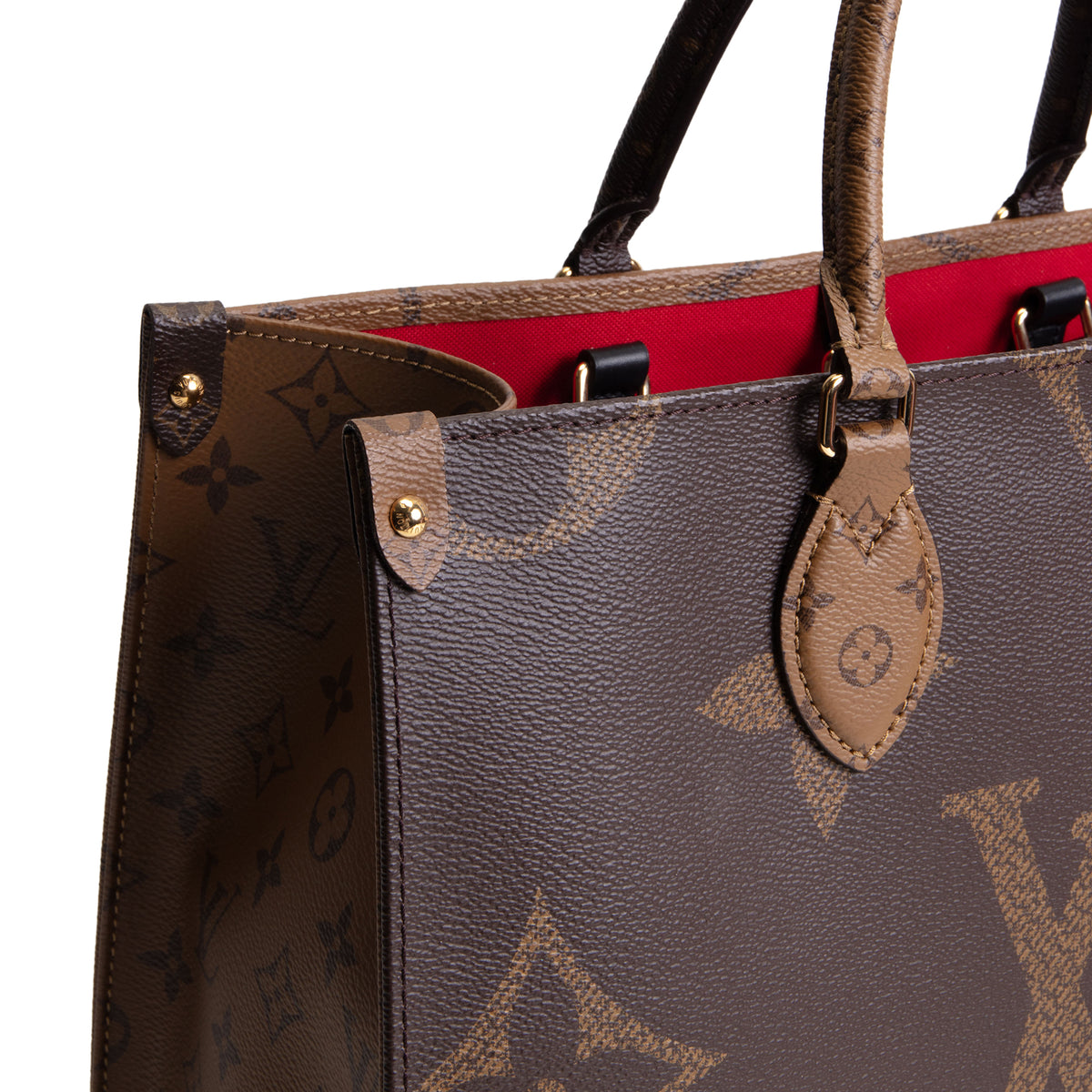 LOUIS VUITTON Monogram Reverse OnTheGo MM