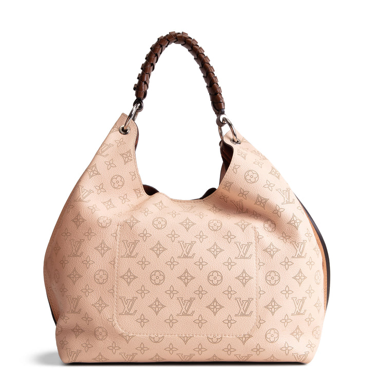 LOUIS VUITTON Monogram Mahina Carmel Hobo