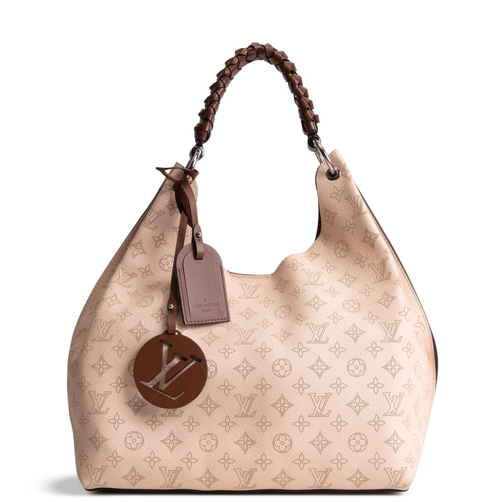 LOUIS VUITTON Monogram Mahina Carmel Hobo