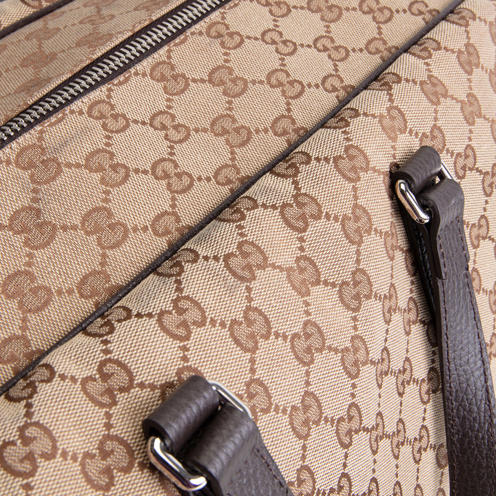 GUCCI GG Canvas Duffle Weekender