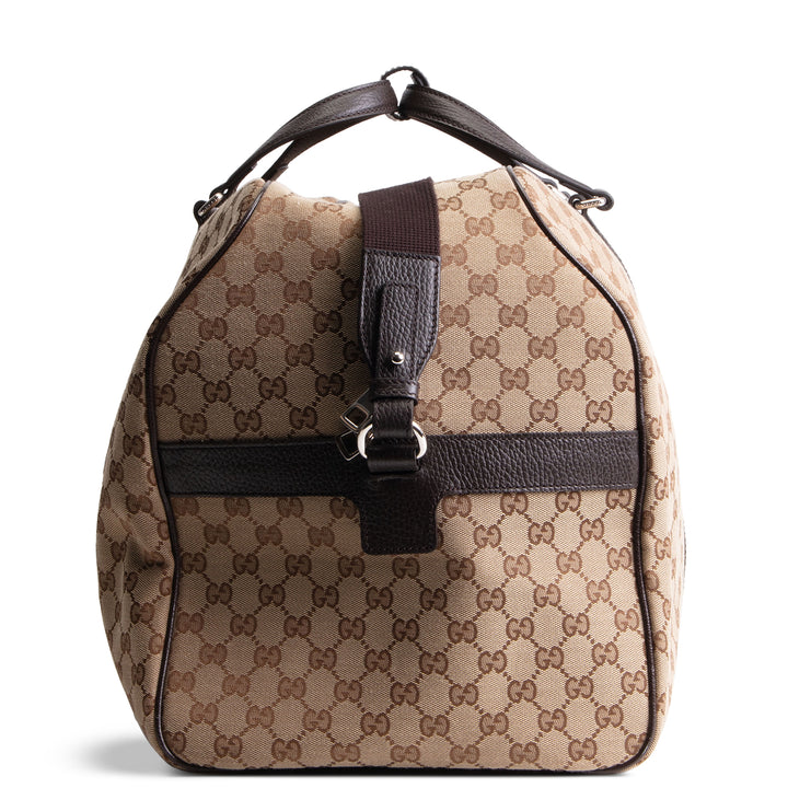 GUCCI GG Canvas Duffle Weekender