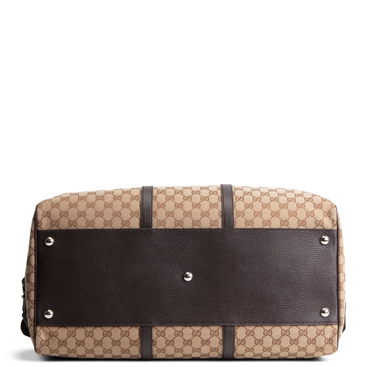 GUCCI GG Canvas Duffle Weekender