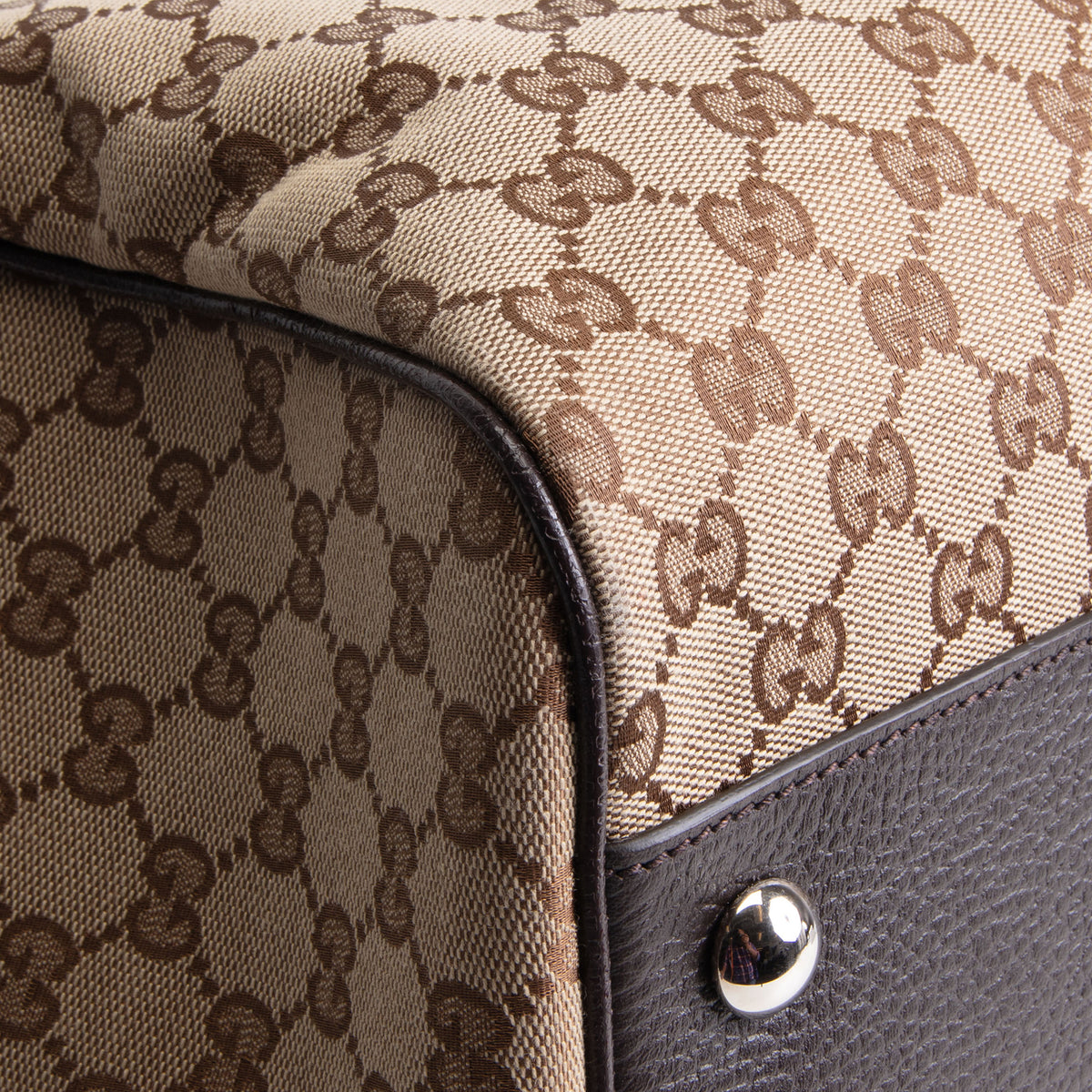 GUCCI GG Canvas Duffle Weekender