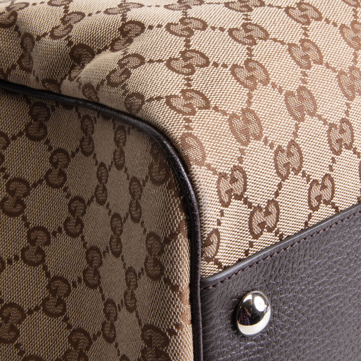 GUCCI GG Canvas Duffle Weekender