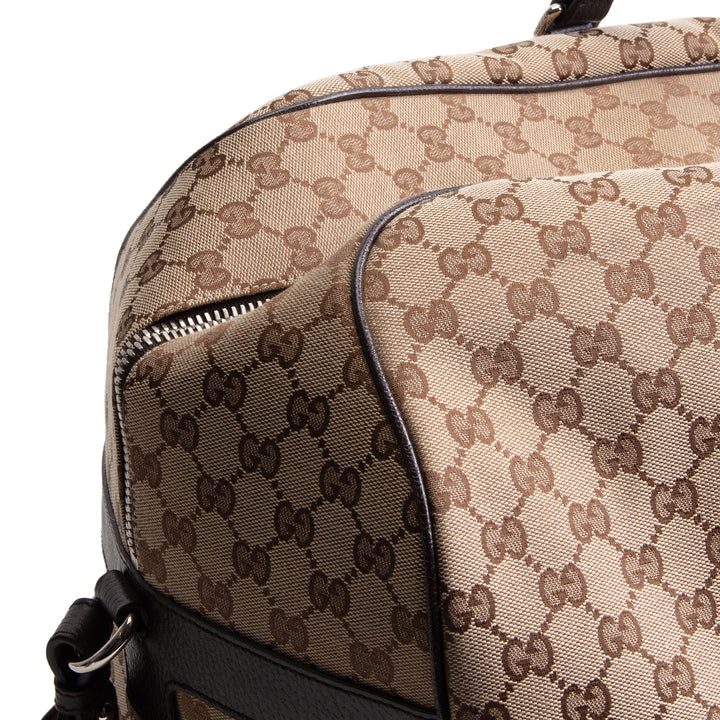 GUCCI GG Canvas Duffle Weekender