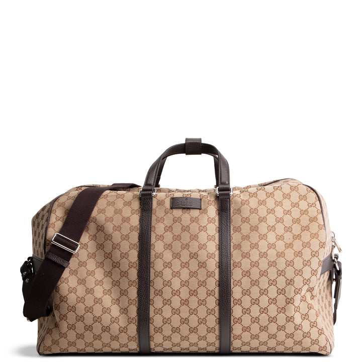 GUCCI GG Canvas Duffle Weekender