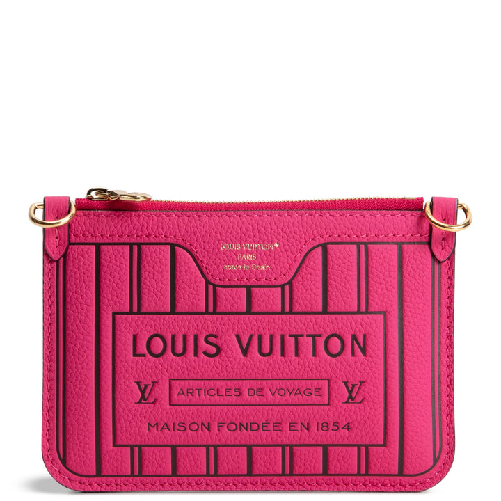 LOUIS VUITTON Neverfull Inside Out BB Pochette - Rose Pondichery