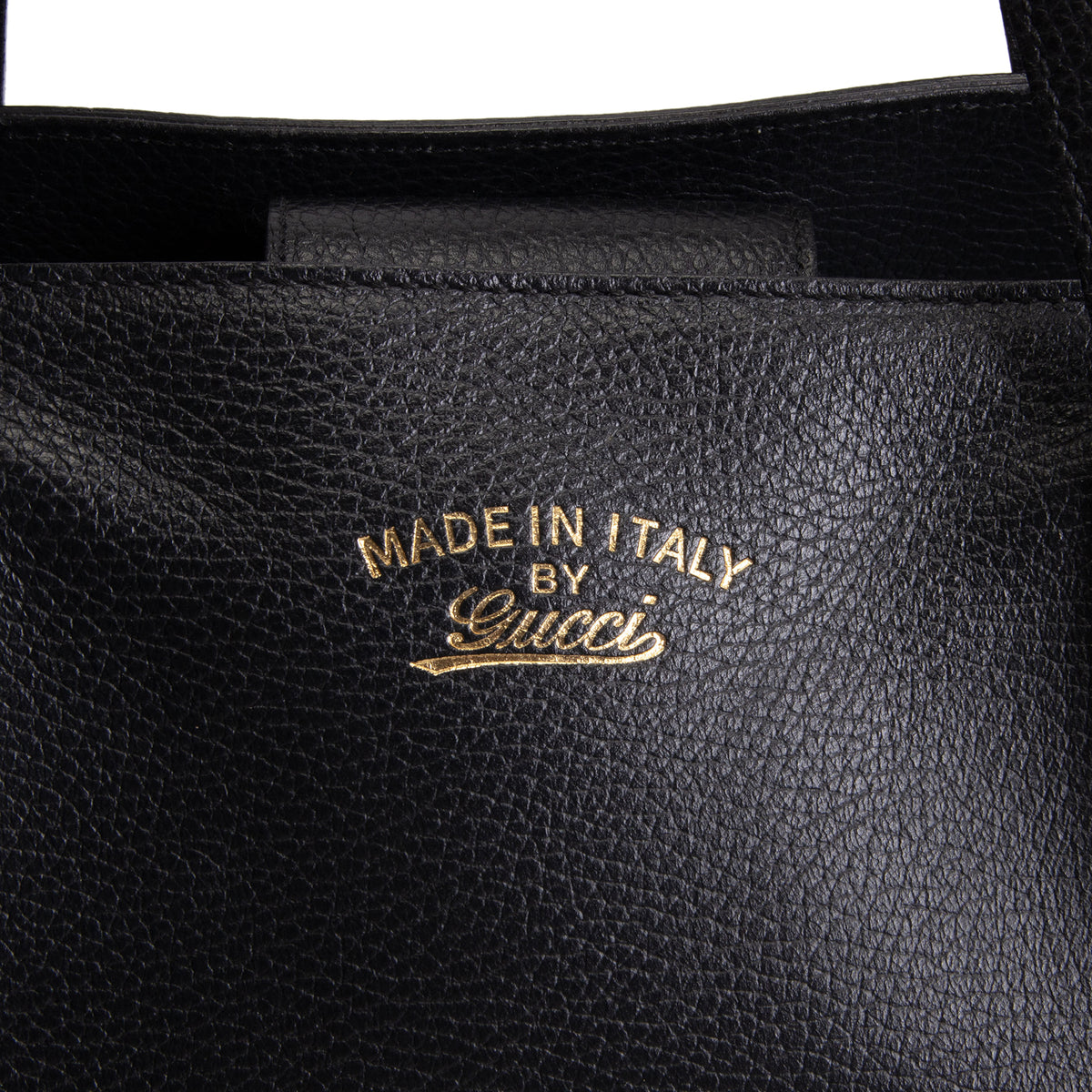 GUCCI Swing Tote - Black OUTLET FINAL SALE