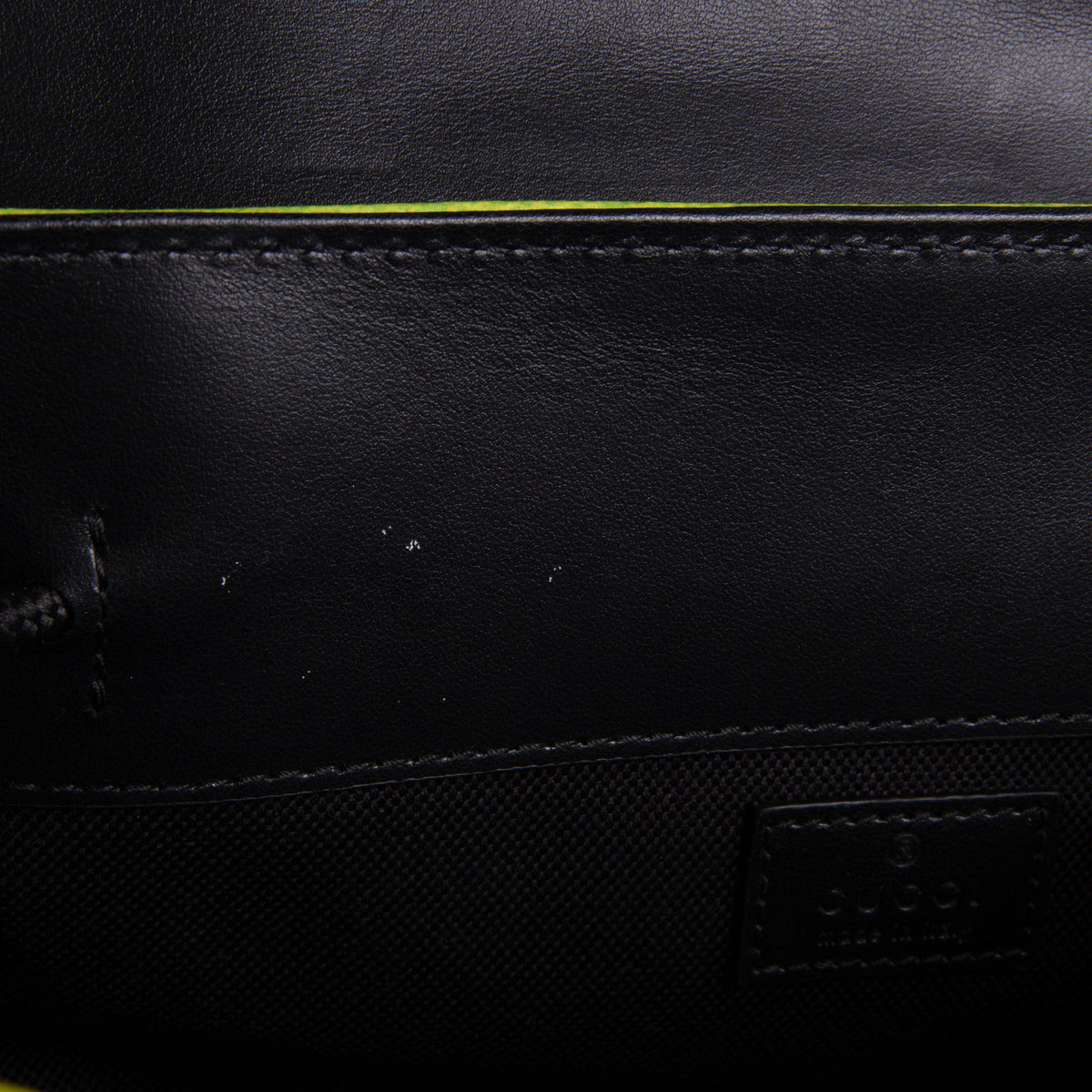 GUCCI Chroma GG Supreme Large Backpack - Black/Green