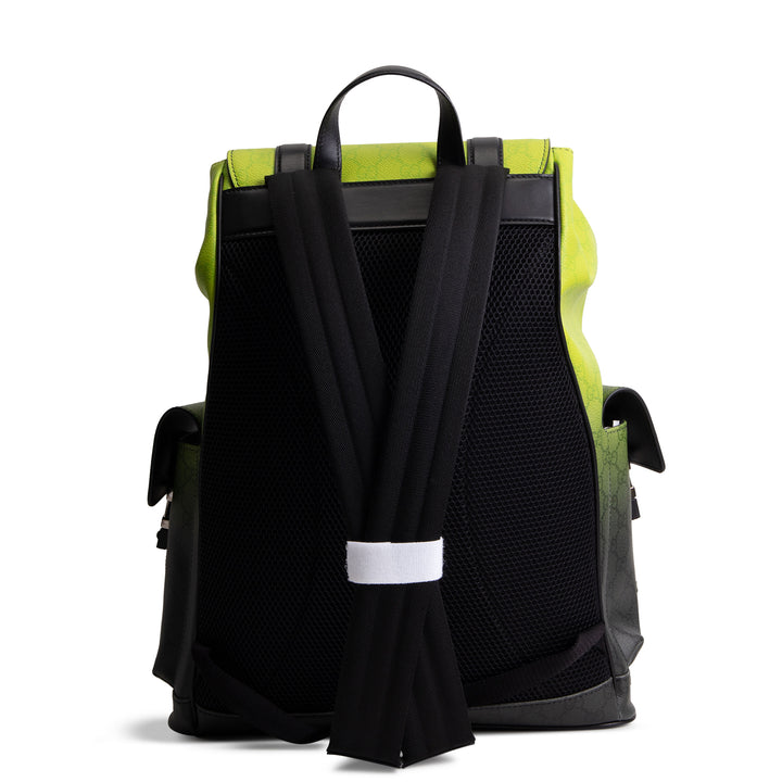 GUCCI Chroma GG Supreme Large Backpack - Black/Green