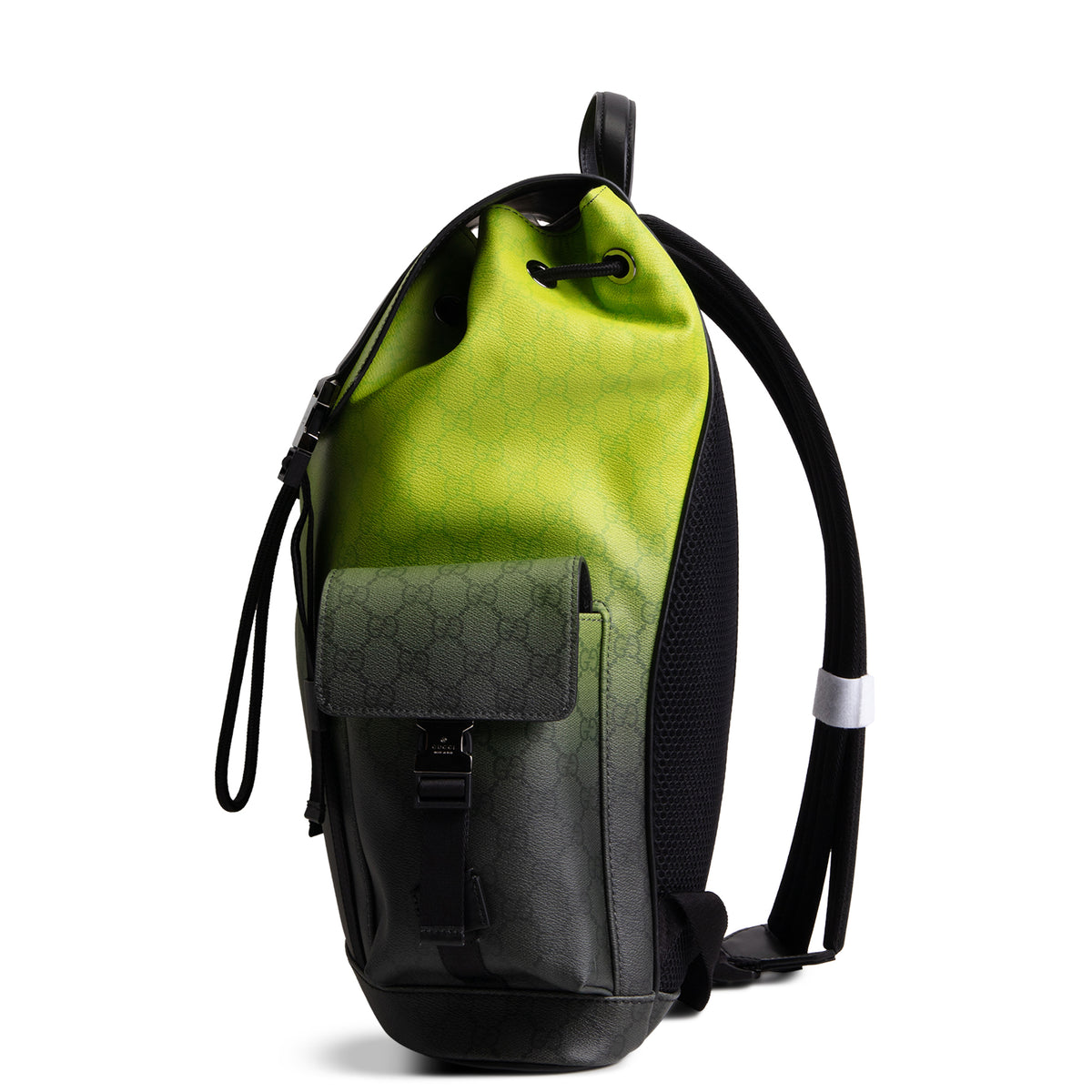 GUCCI Chroma GG Supreme Large Backpack - Black/Green