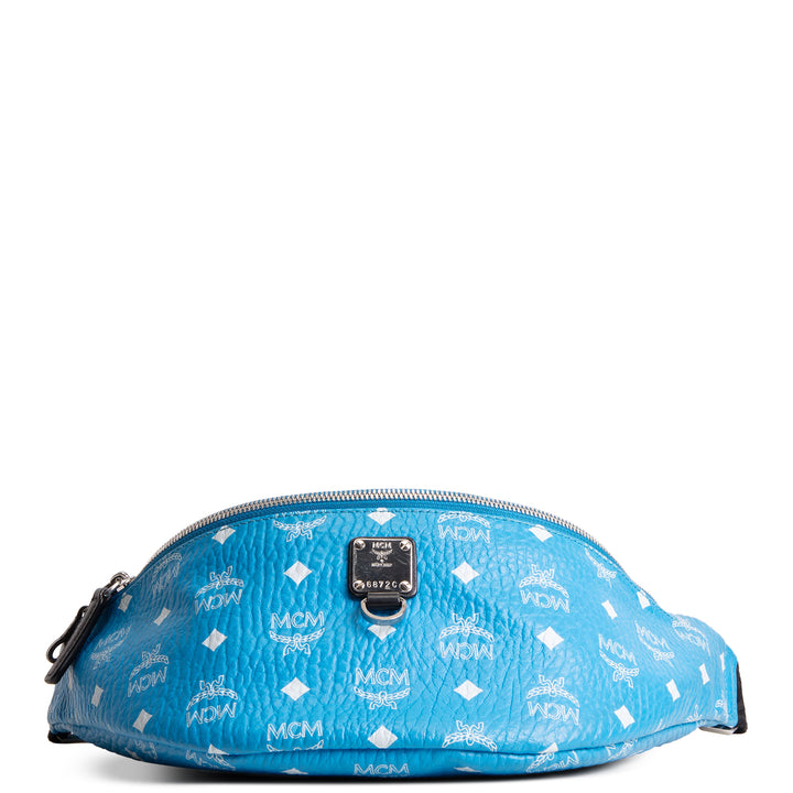 MCM Fursten Belt Bag - Blue