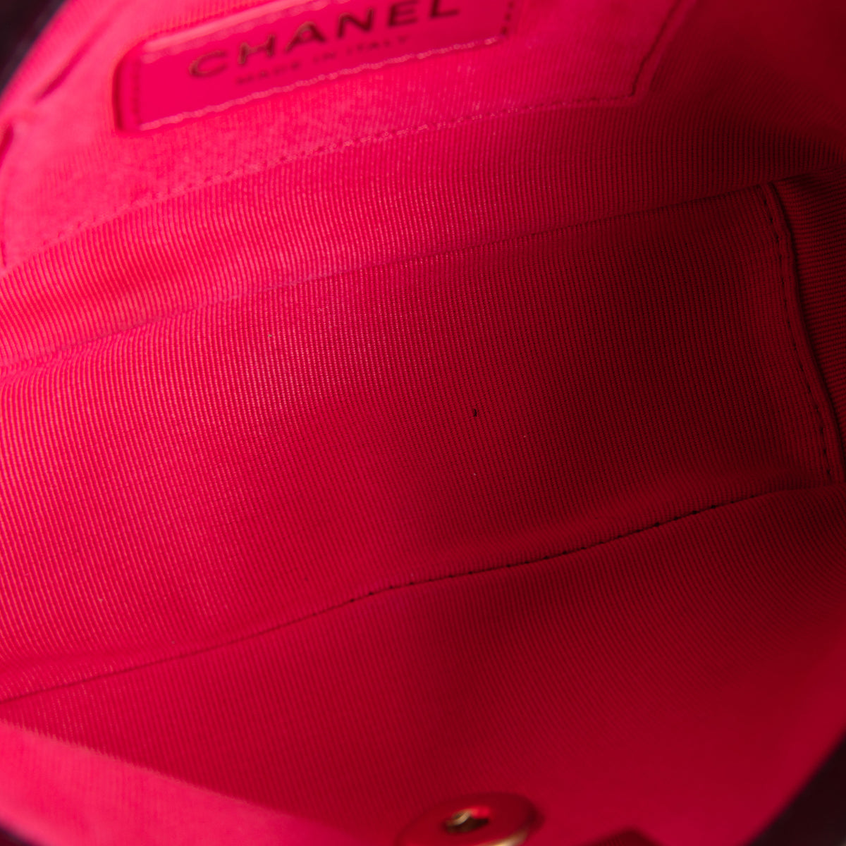 CHANEL Leather Soul Mini Flap Bag