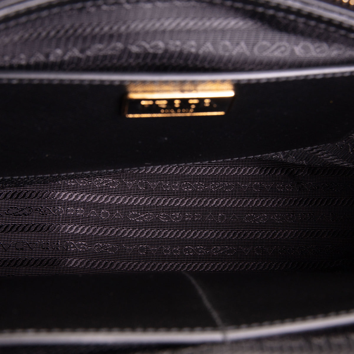 PRADA Large Galleria Saffiano Tote - Black
