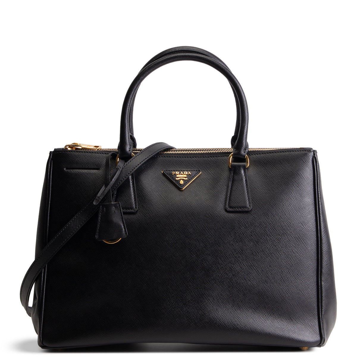 PRADA Large Galleria Saffiano Tote - Black