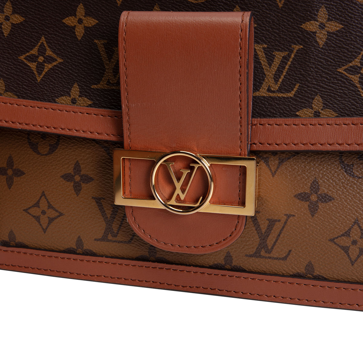 LOUIS VUITTON Monogram Reverse Dauphine MM