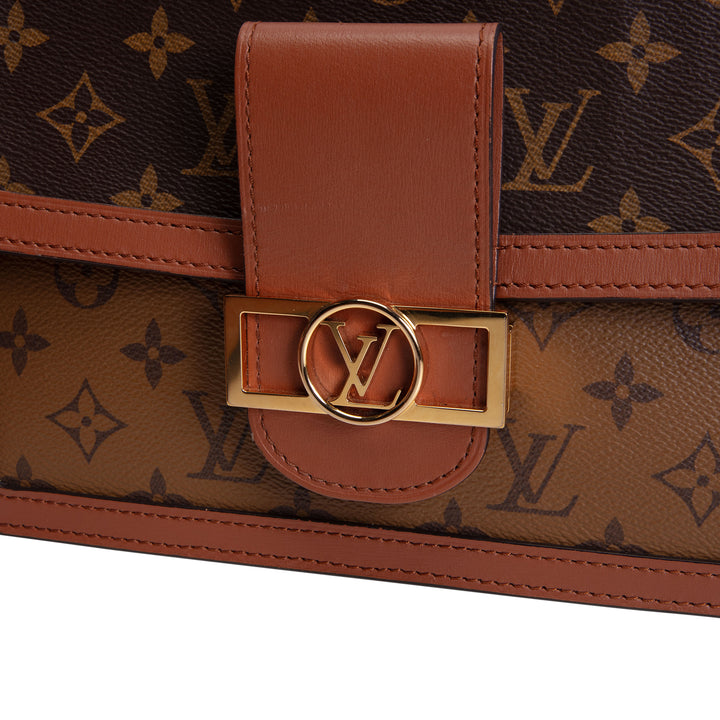 LOUIS VUITTON Monogram Reverse Dauphine MM