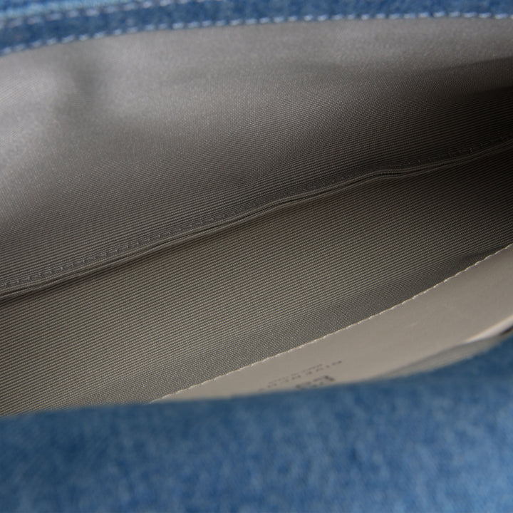 GIVENCHY Denim Ombre 4G Shoulder Bag - Light Blue