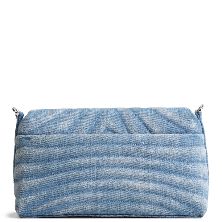 GIVENCHY Denim Ombre 4G Shoulder Bag - Light Blue