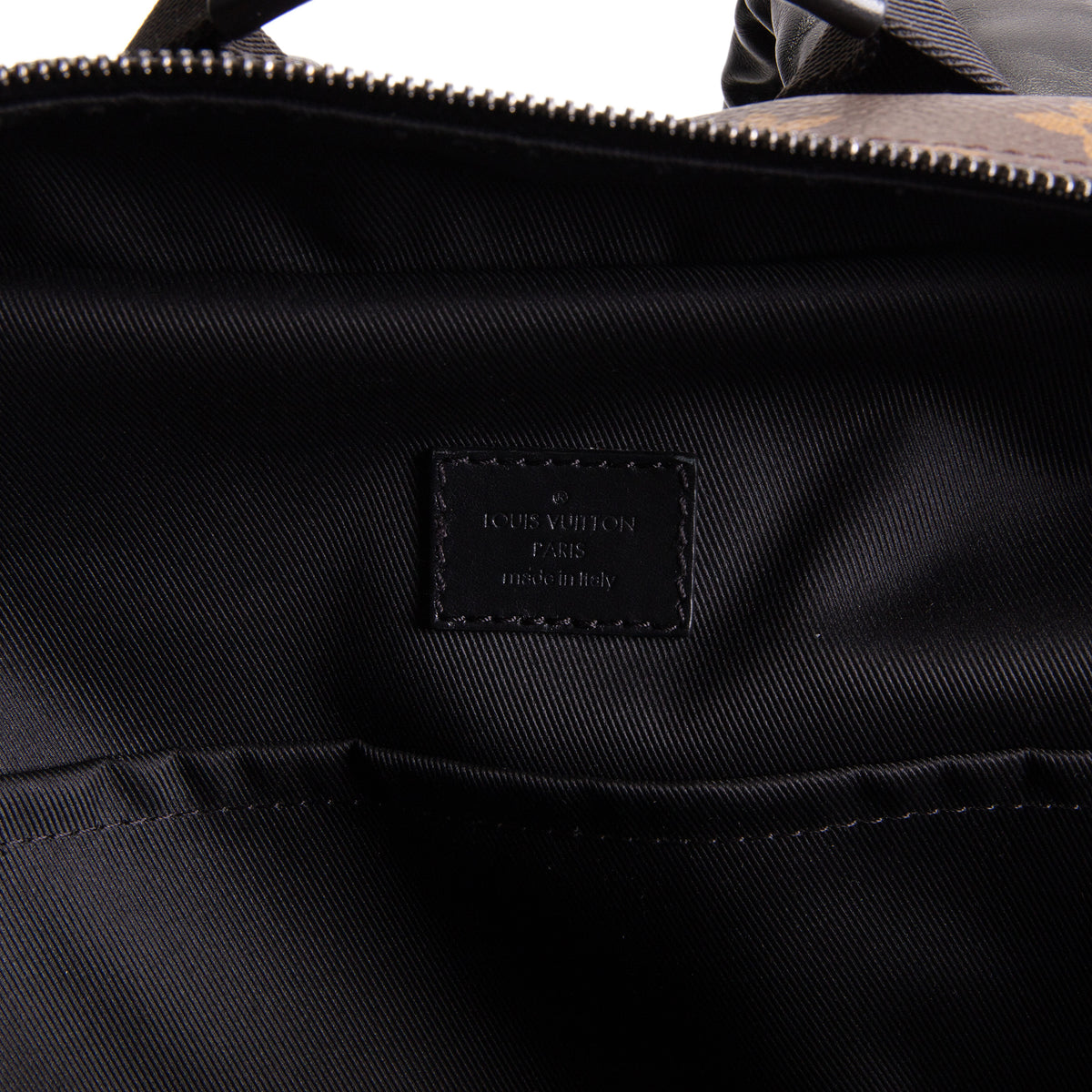 LOUIS VUITTON Monogram Macassar Dean Backpack