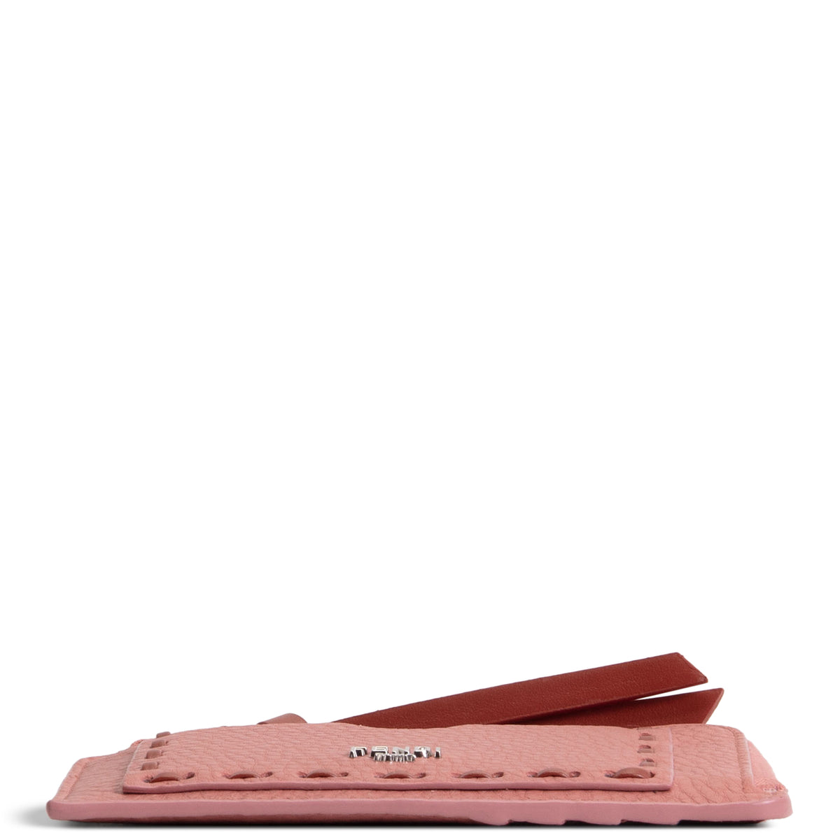 FENDI Selleria Card Case Wallet - Pink