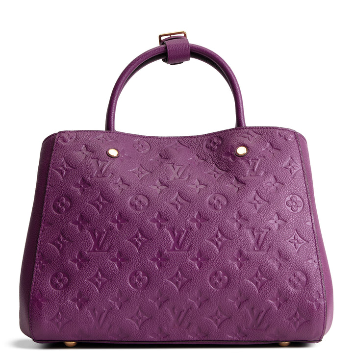 LOUIS VUITTON Empreinte Montaigne MM - Purple