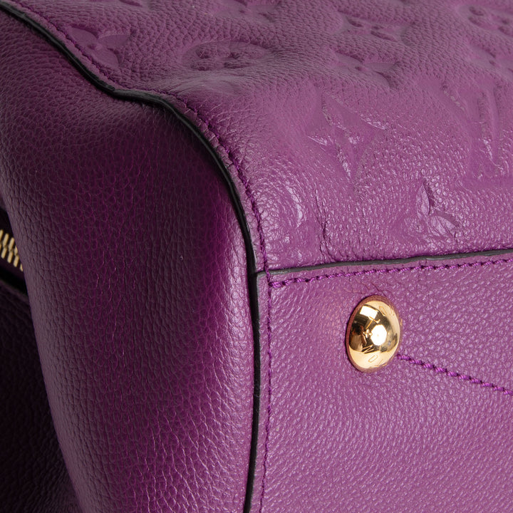 LOUIS VUITTON Empreinte Montaigne MM - Purple