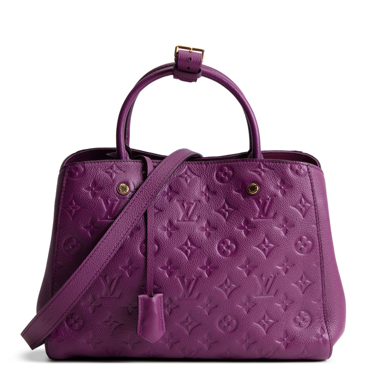 LOUIS VUITTON Empreinte Montaigne MM - Purple