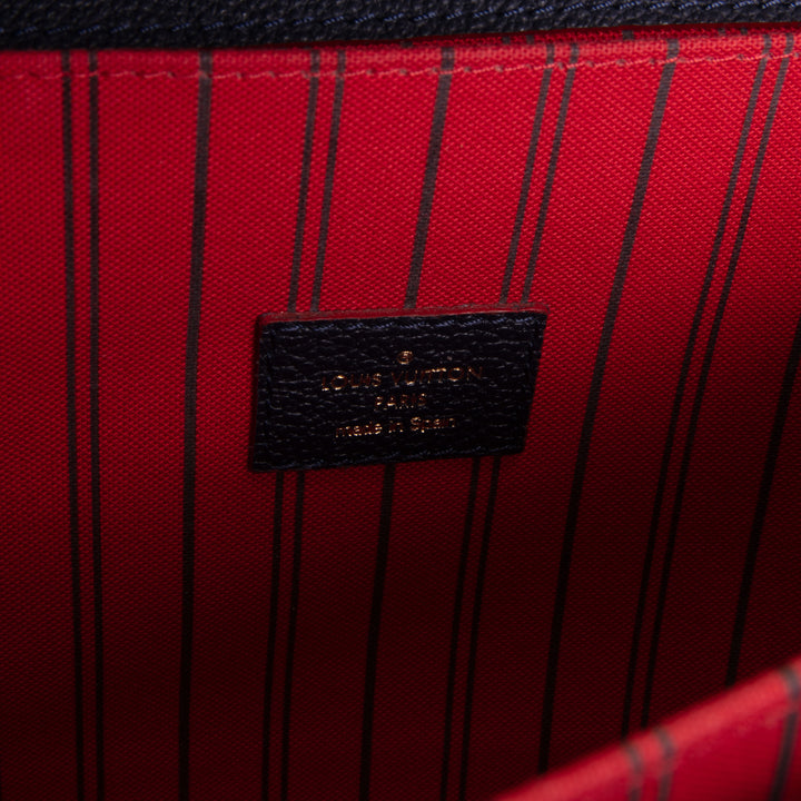 LOUIS VUITTON Monogram Empreinte Pochette Metis - Navy