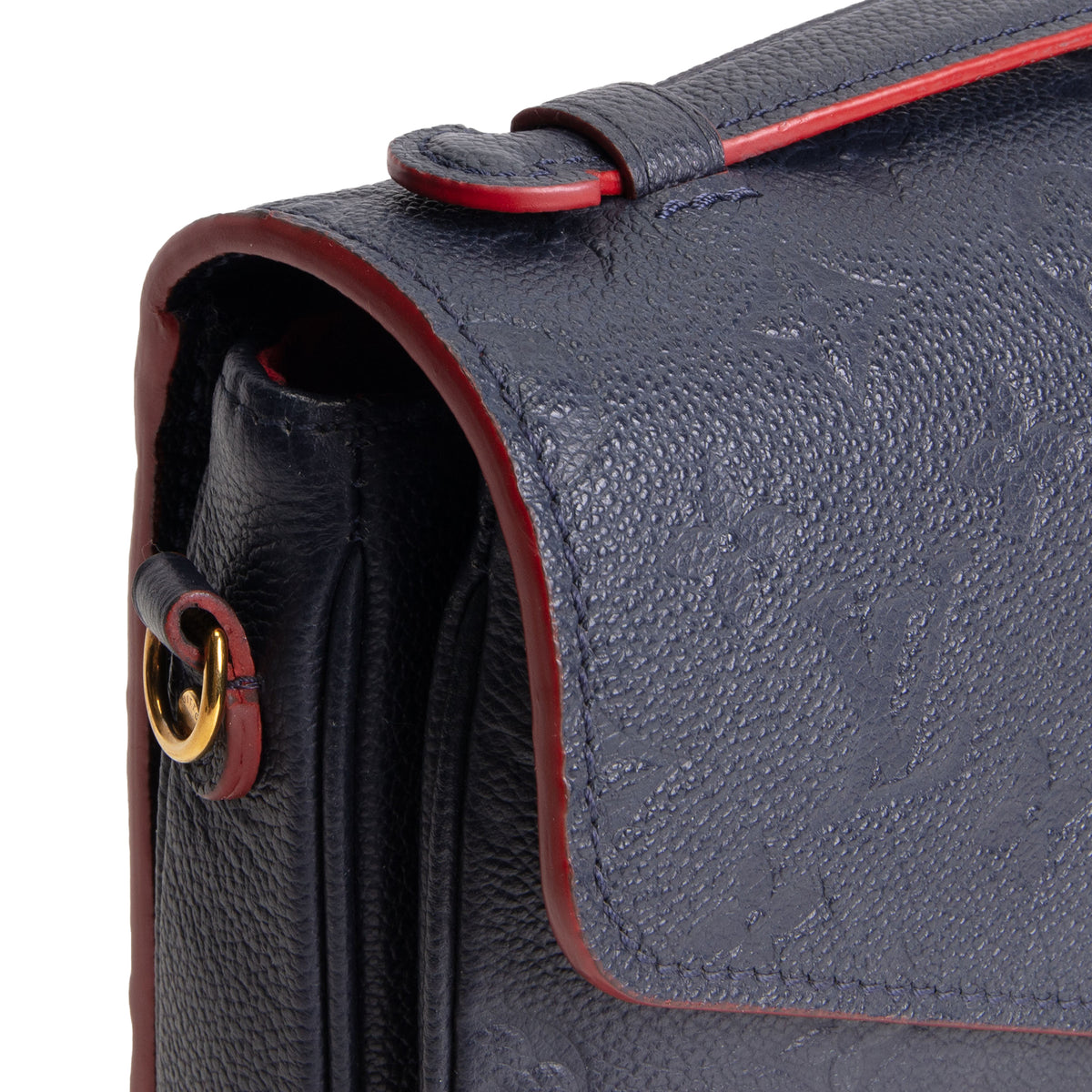 LOUIS VUITTON Monogram Empreinte Pochette Metis - Navy