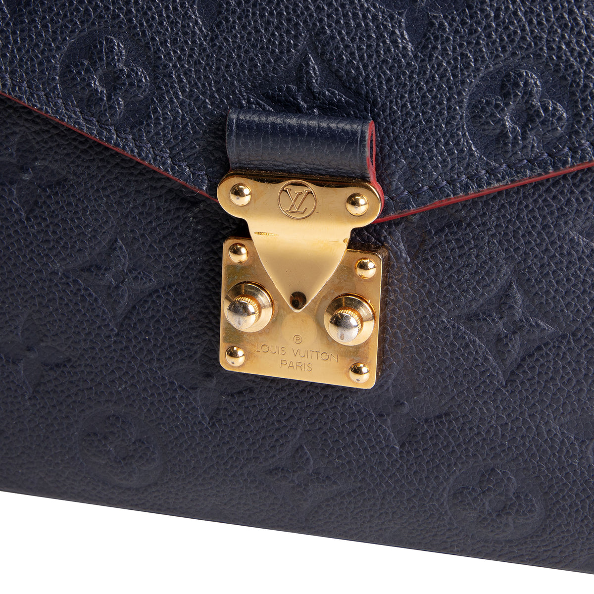 LOUIS VUITTON Monogram Empreinte Pochette Metis - Navy