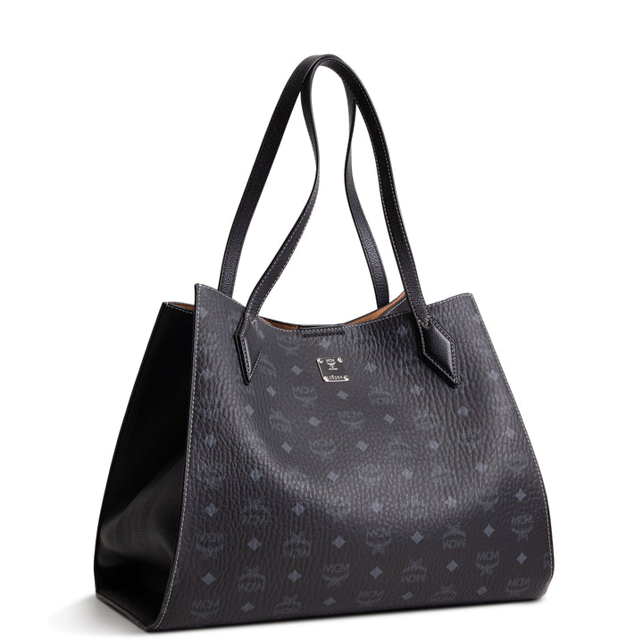 MCM Visetos Luisa Tote - Black