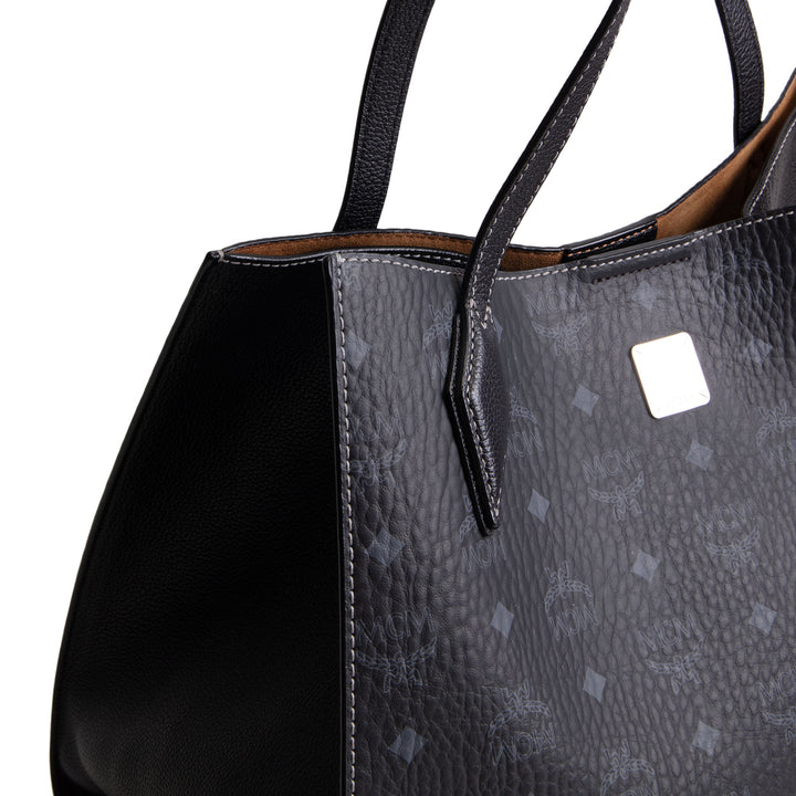 MCM Visetos Luisa Tote - Black