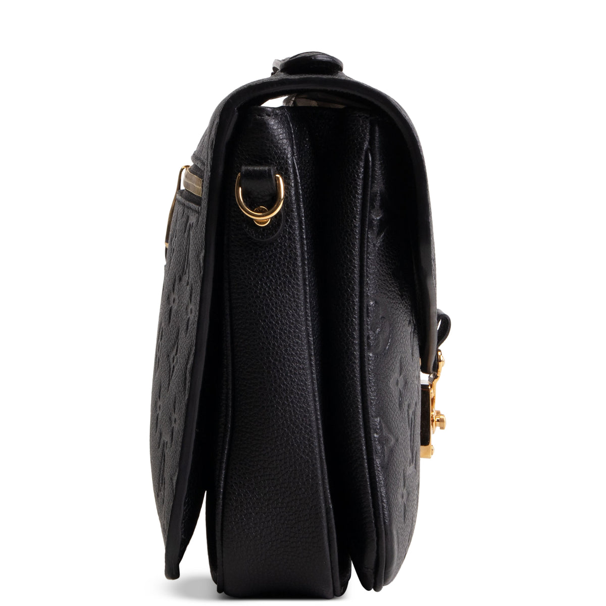 LOUIS VUITTON Monogram Empreinte Pochette Metis - Black