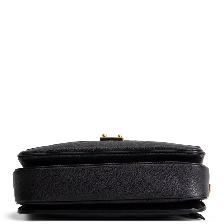 LOUIS VUITTON Monogram Empreinte Pochette Metis - Black