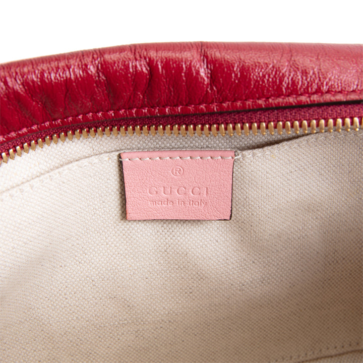GUCCI GG Marmont Small Torchon Camera Bag - Azalea