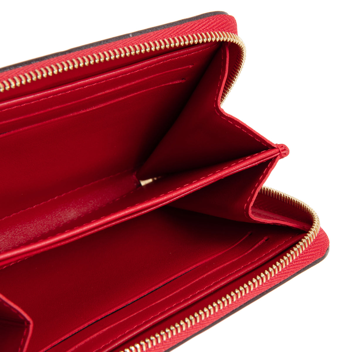 LOUIS VUITTON Vernis Monogram Zippy Wallet